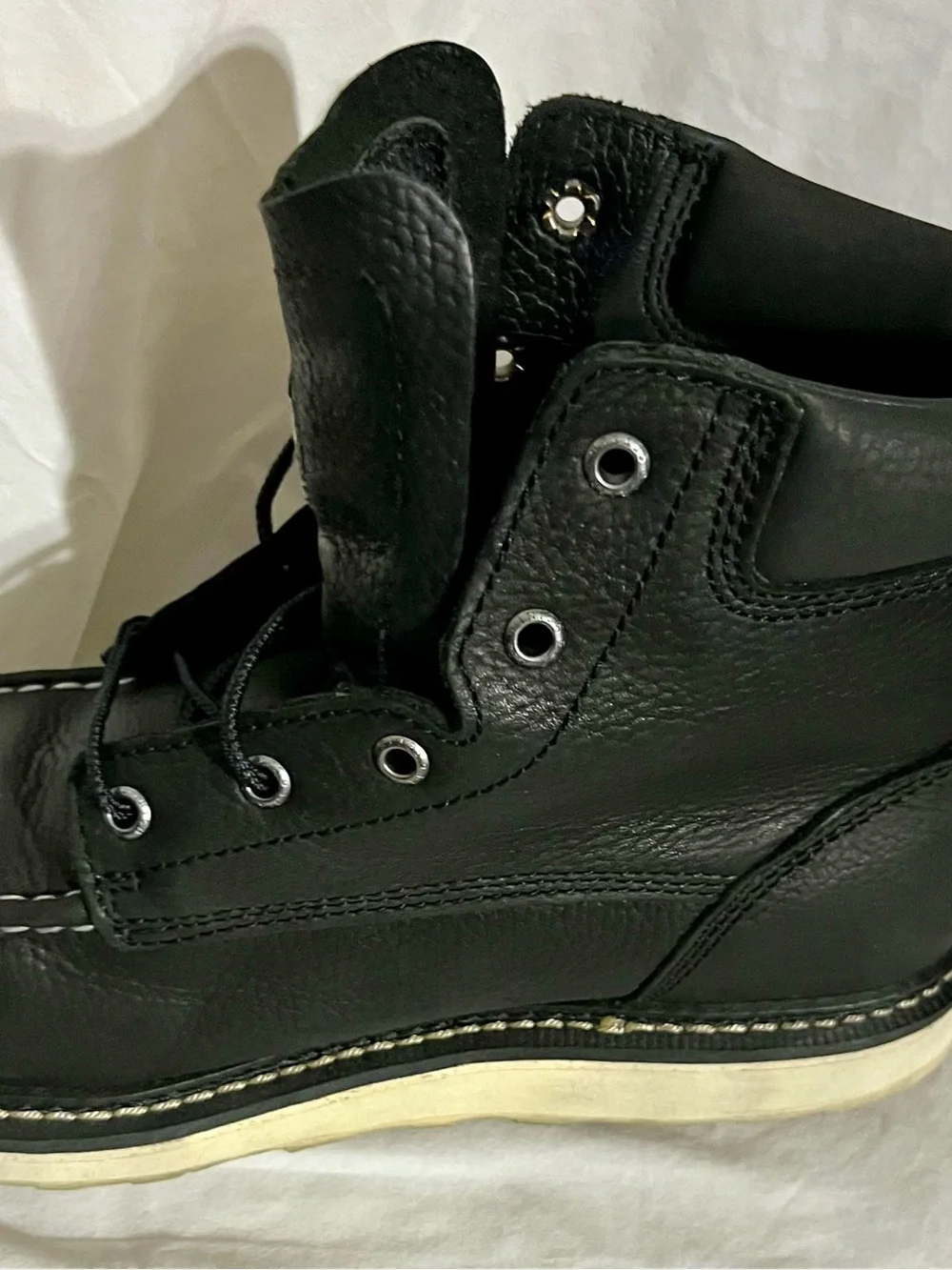 Irish Setter Black Leather Chukka Work Boots